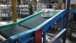 dopravníku na alu kola